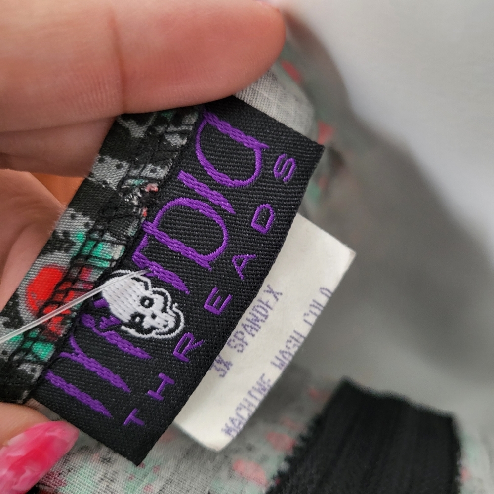 Vintage 90s Hot topic Halter Pinup Retro Dress - Picture 8 of 9